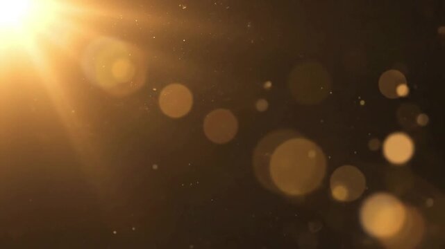 Visualizing an abstract, atmospheric overlay featuring soft, diffused light transitions and floating organic elements, enhancing mood without distracting from primary content.