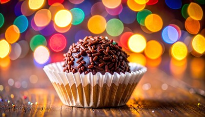 Brigadeiro Chocolate Truffle &mdash; Traditional Brazilian Sweet Dessert