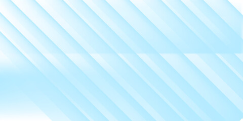 Futuristic abstract background. Modern diagonal geometric shapes. Blue and white gradient dynamic lines.