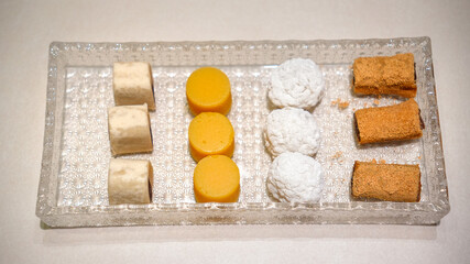 Chinese traditional Dim sum platter