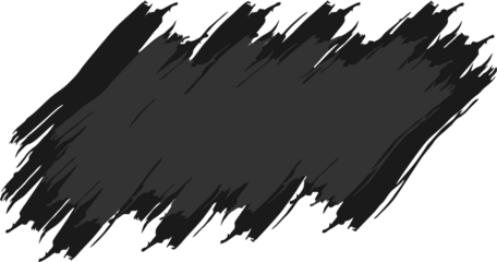 Grunge badge brush, black paint, brush black paint ink stroke, hand drawn black sticker