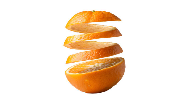 orange peel blank background