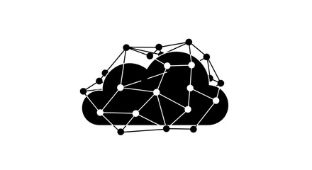 Cloud network connectivity with transparent background
