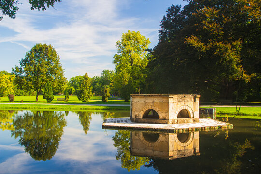 In the historic centre of Laxenburg