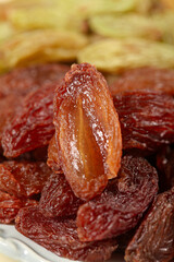 Xinjiang Three-Color Mixed Raisins with Figure Shapes - Premium Dried Fruit Varieties