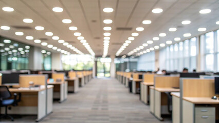  intentionally blurred office interior 