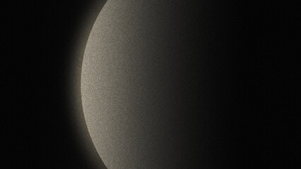 Black White Oval Gradient Background with Light Effect for Modern Minimal Design