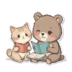 Cute Animal Study Buddies