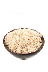 Dried Sea Shrimp from Beihai in Bowl - Small Unsalted Seafood Ingredient for Asian Rice Dishes