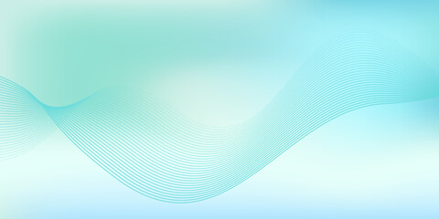 Soft winter gradient blue background. Minimalist clean background design for banners, presentations, advertisements, product displays.