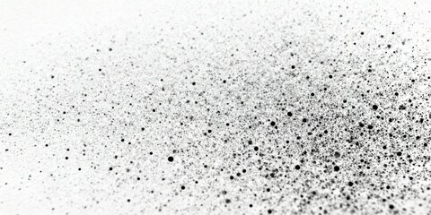 Obraz premium abstract black particle dust texture on white background