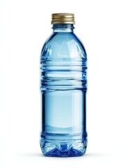 Fototapeta premium bottled water isolated over a white background no logos no brands ar 34