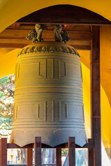 Antique Chinese Bronze Bell from the Ming Dynasty