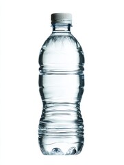 Fototapeta premium bottled water isolated over a white background no logos no brands ar 34