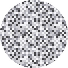 Pixel censored. Censorship rectangle. Censor bar. Abstract black and white pixels geometric background. 18 sign warning. Censored, eighteen age older adult content.