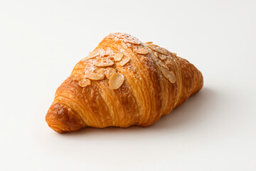  Minimalist croissant almond photo – clean background