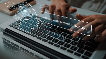 Conversational AI assistant enhances chatbot interaction. AI assistant supports queries, answers instantly, AI assistant improves experience, and AI assistant drives engagement. Marrow