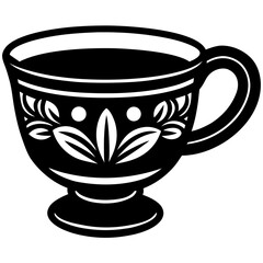 Algerian Mint Tea Cup Vector