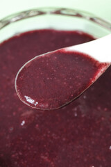 Purple Potato Puree - Fresh Healthy Mashed Potato Side Dish