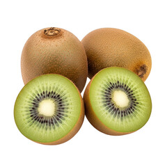 Kiwi Fruit Cross Section Fresh Tropical