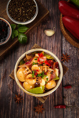 Spicy Fried Cuttlefish Stir-Fry Dish - Traditional Chinese Cuisine