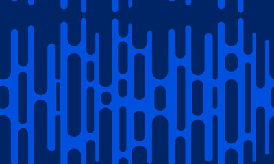 Rhythm in Blue Digital Skyline Pattern