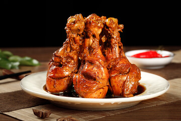 Secret Recipe Braised Chicken Thighs - Delicious Chinese Dish
