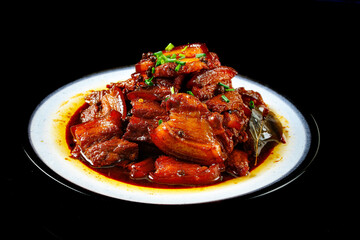 Traditional Chinese Braised Pork Belly with Secret Sauce Recipe