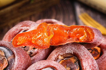 Fresh Persimmons Gongcheng Guangxi - Delicious Round Fruit