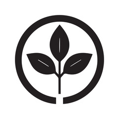 Secure Knowledge Monochrome Symbol for Education Identity