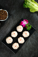 Premium Cooked Shrimp Sliders - Delicious Seafood Meal Plating