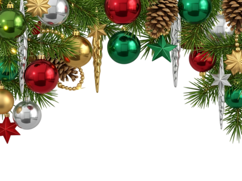 simple  christmas abstract image festive design - Powered by Adobe