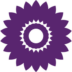 mandala flower vector 