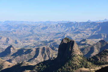Fototapeta premium Simian Mountains, Ethiopia