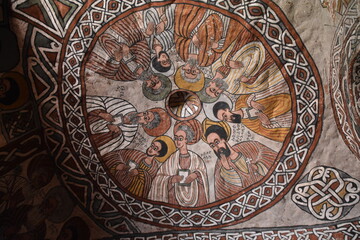 Ethiopian rock church art