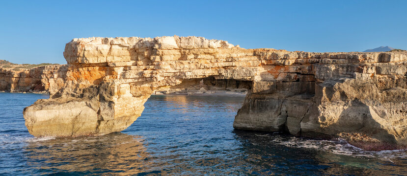 geological arch, Crete