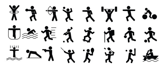 set of icons about sports