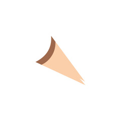 Pencil shavings vector illustration
