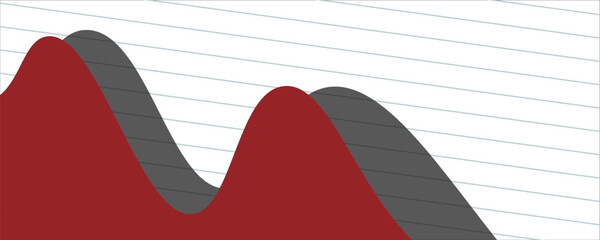 Red black gradient geometric shape abstract background