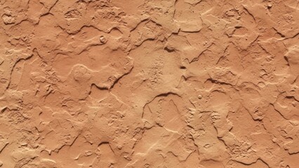 Rustic Textured Earthen Wall Surface Background