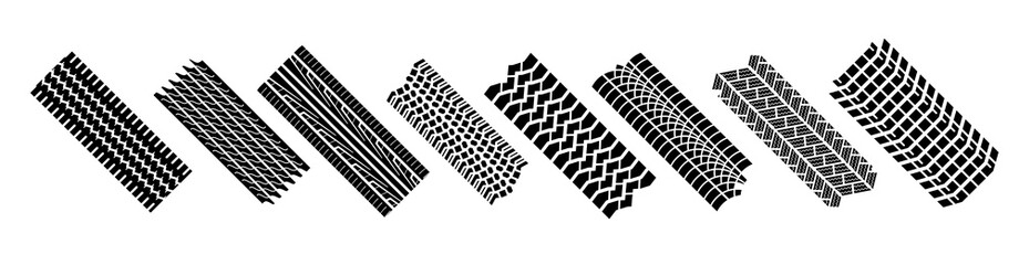 tire marks vector © gook