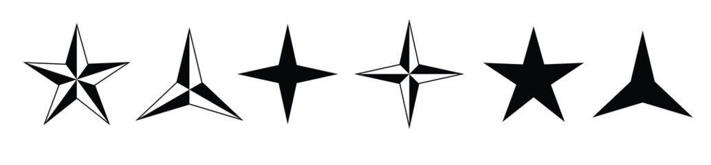star isolated on white background
