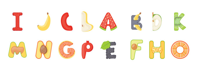 trendy alphabets concepts