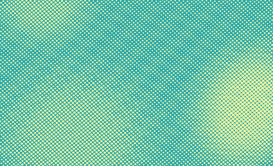 turquoise background with halftone dots retro pop art