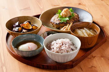 五穀米定食