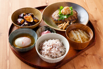 五穀米定食