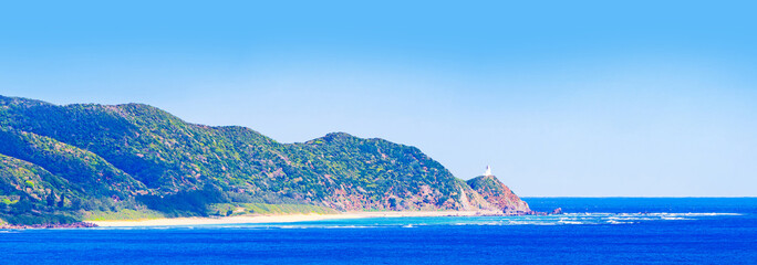 笠利崎灯台 ( 別名 用岬 ) は 奄美 の 観光スポット 【 奄美大島 の 最北端 】
