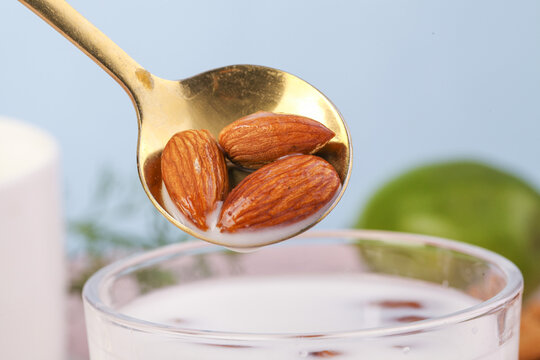 Almonds and Almond Milk - Nutritious Nutty Snacks
