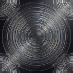 Obraz premium Adobe Stock Backgrounds 2025-2028 Fresnel Lens White 4K Seamless Pattern AI Optic Background Refractive Tech