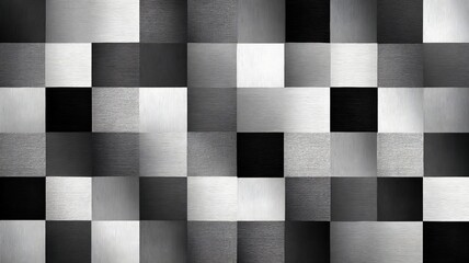 Retro Orange and Brown Large Windowpane Check